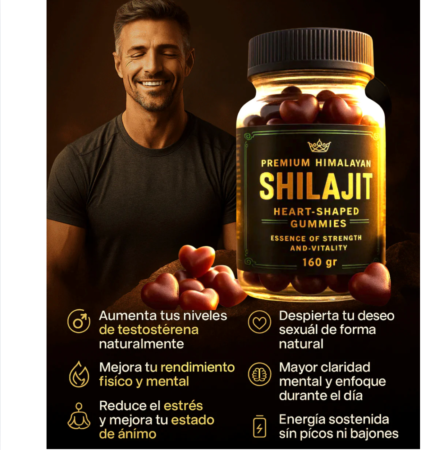 Body Wise | Gominolas de Shilajit Puro