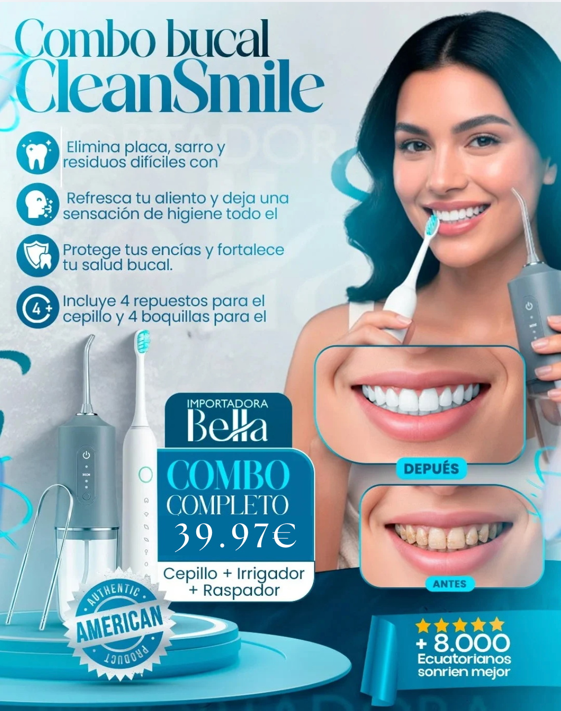 IGLOOWY™ Combo Bucal CleanSmile