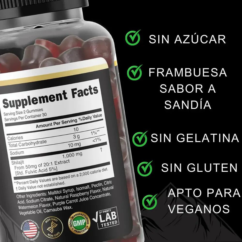Body Wise | Gominolas de Shilajit Puro